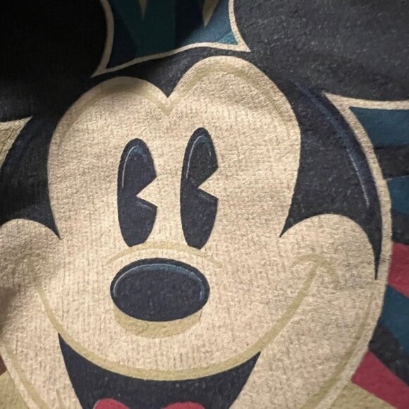 Vintage Walt Disney World Mickey Mouse Discover The Magic Hoodie Jacket Gray L - Picture 7 of 8